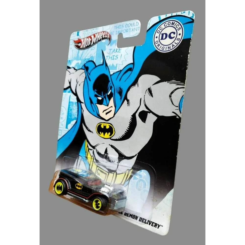2011 Hot Wheels DOUBLE DEMON DELIVERY Black Pop Culture DC Comics 1:64 RR-5SP